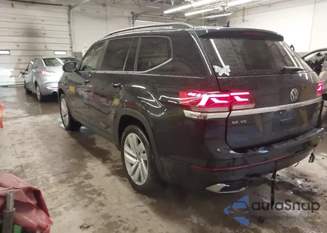 2021 Volkswagen Atlas 3.6L V6 Se W/Technology из США, поврежденный, VIN 1V2HR2CA3MC599875